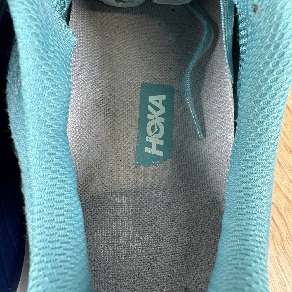 Hoka One One Mach 5 Womens‎ Size 9 B Blue Ocean Mist Running Shoes 1127894 OMES